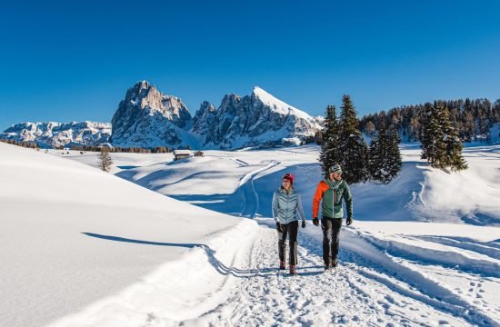 Winterwandung auf der Seiseralm